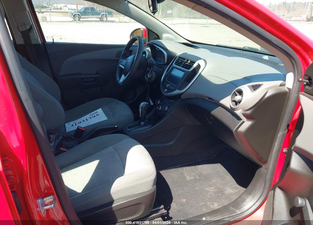 2017 CHEVROLET SONIC VIN: 1G1JB5SH3H4163902