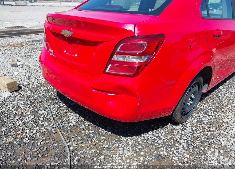 2017 CHEVROLET SONIC VIN: 1G1JB5SH3H4163902