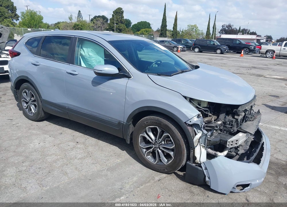 2022 HONDA CR-V 2WD EX-L VIN: 2HKRW1H89NH400221