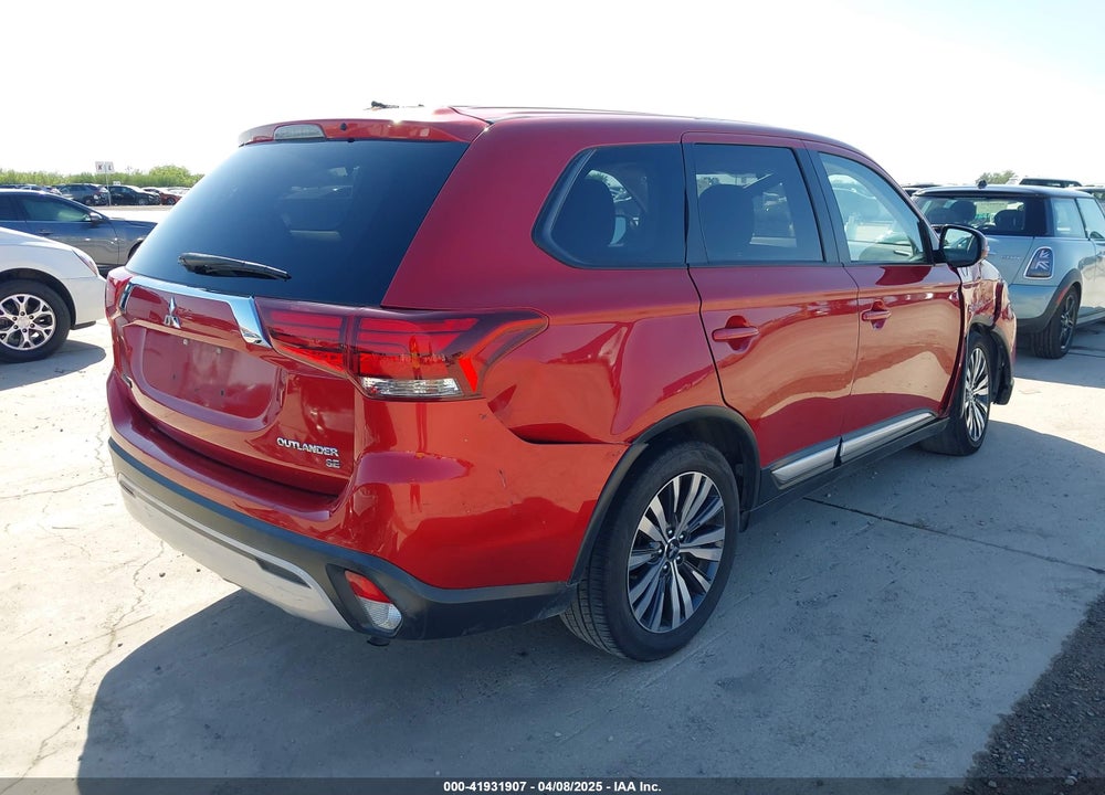 2019 MITSUBISHI OUTLANDER SE VIN: JA4AD3A37KZ055881