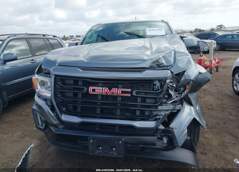 2022 GMC CANYON 2WD SHORT BOX ELEVATION VIN: 1GTG5CEN8N1199841