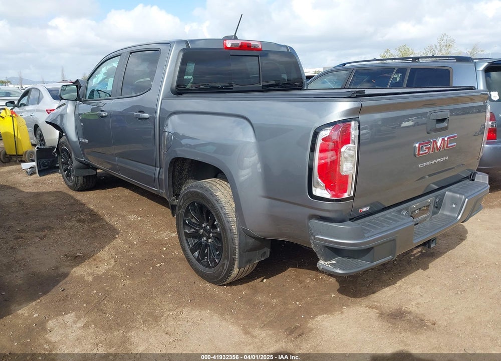 2022 GMC CANYON 2WD SHORT BOX ELEVATION VIN: 1GTG5CEN8N1199841
