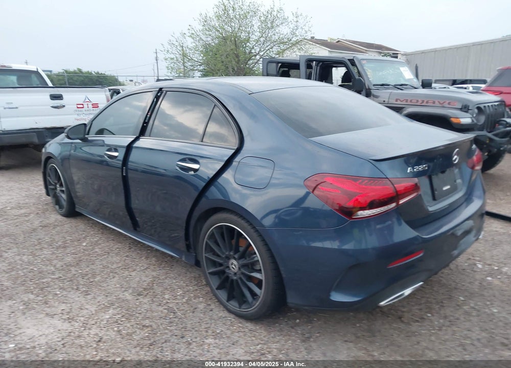 2022 MERCEDES-BENZ A 220 VIN: W1K3G4EBXNJ333694