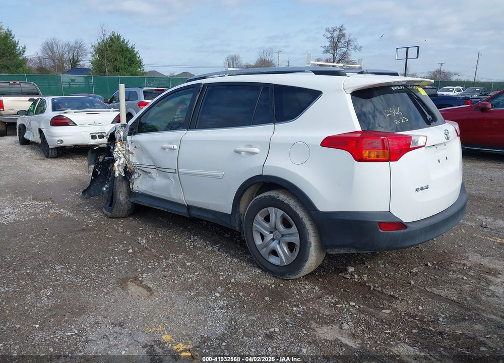2013 TOYOTA RAV4 VIN: JTMZFREV6DD022565