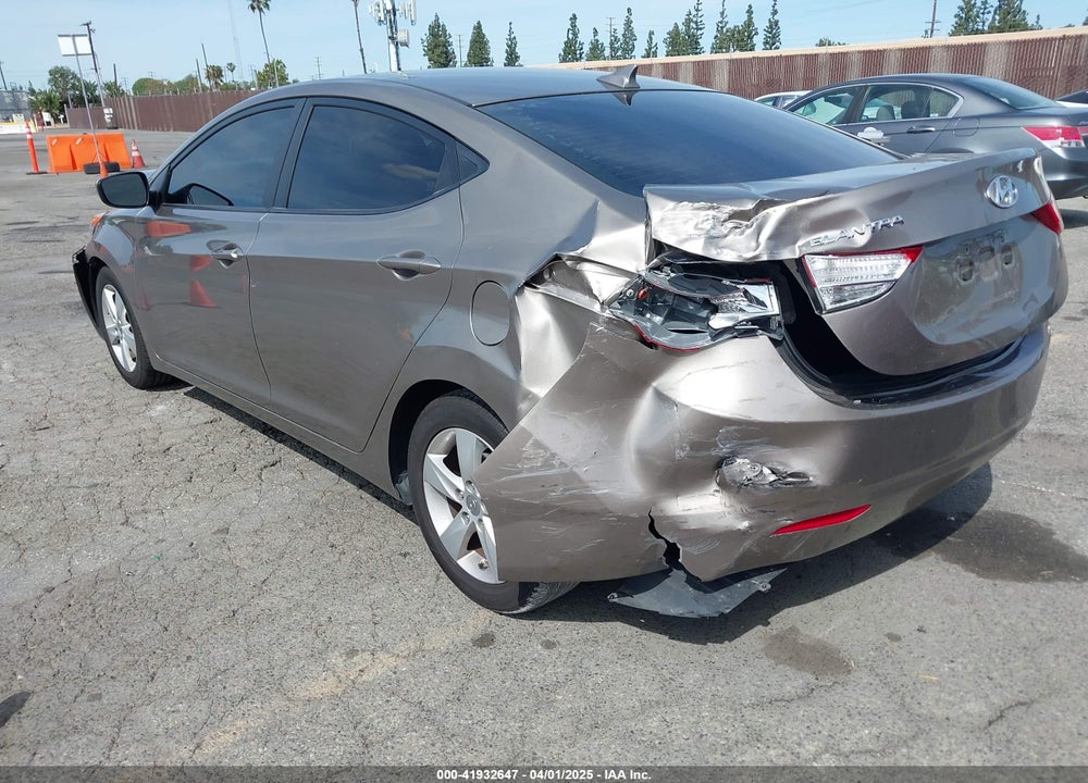2013 HYUNDAI ELANTRA GLS VIN: 5NPDH4AE6DH417949