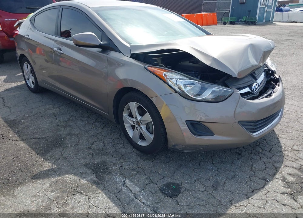2013 HYUNDAI ELANTRA GLS VIN: 5NPDH4AE6DH417949