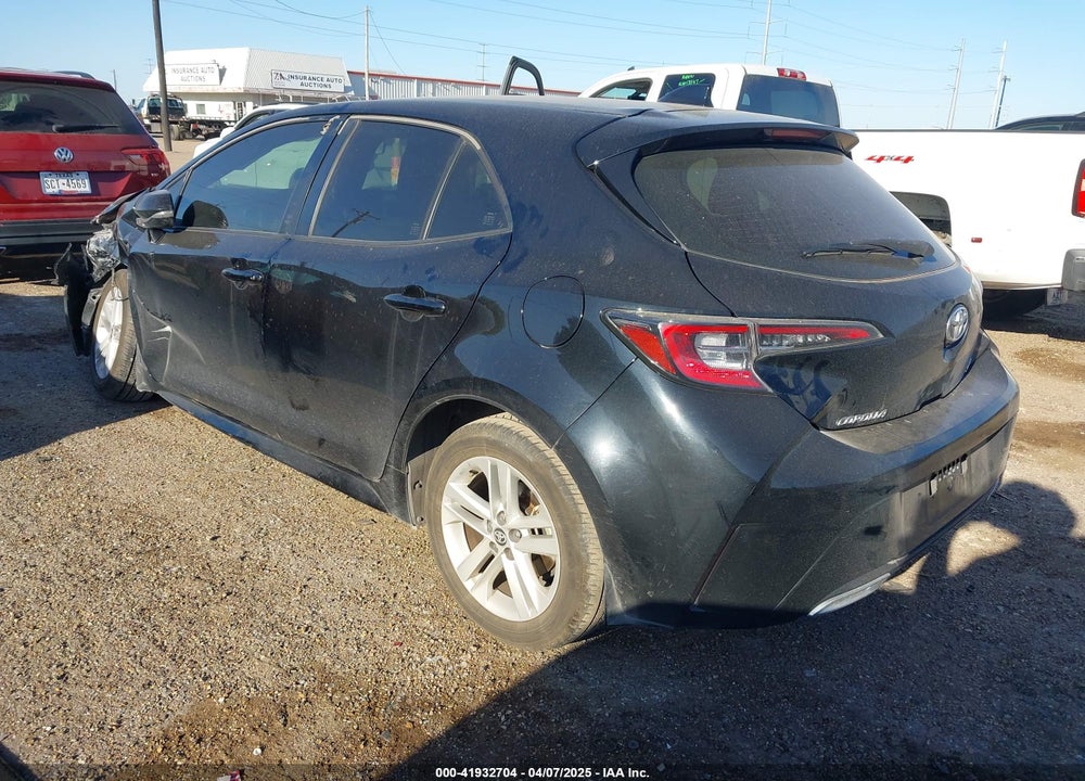 2019 TOYOTA COROLLA SE VIN: JTNK4RBE0K3021647