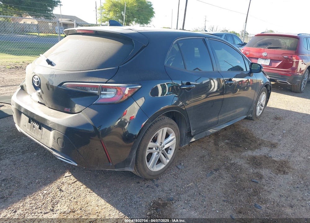 2019 TOYOTA COROLLA SE VIN: JTNK4RBE0K3021647
