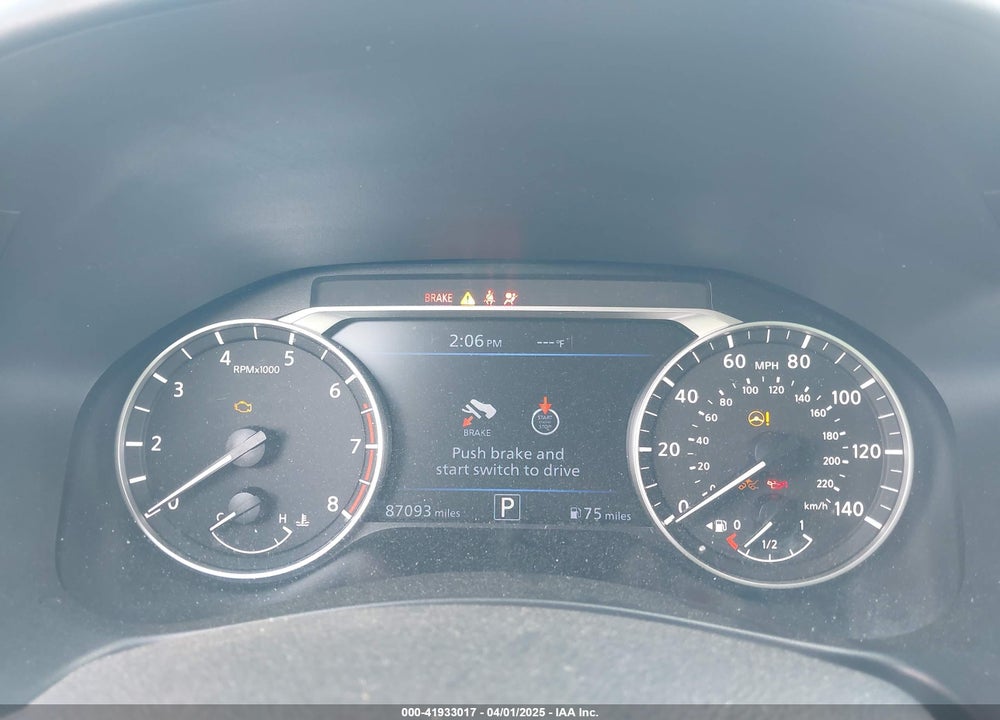 2019 NISSAN ALTIMA 2.5 SR VIN: 1N4BL4CV1KC119097