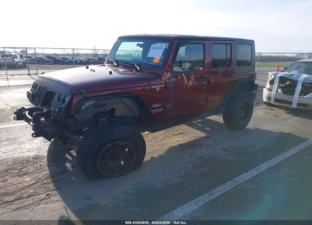 2009 JEEP WRANGLER UNLIMITED SAHARA VIN: 1J4GA591X9L701493