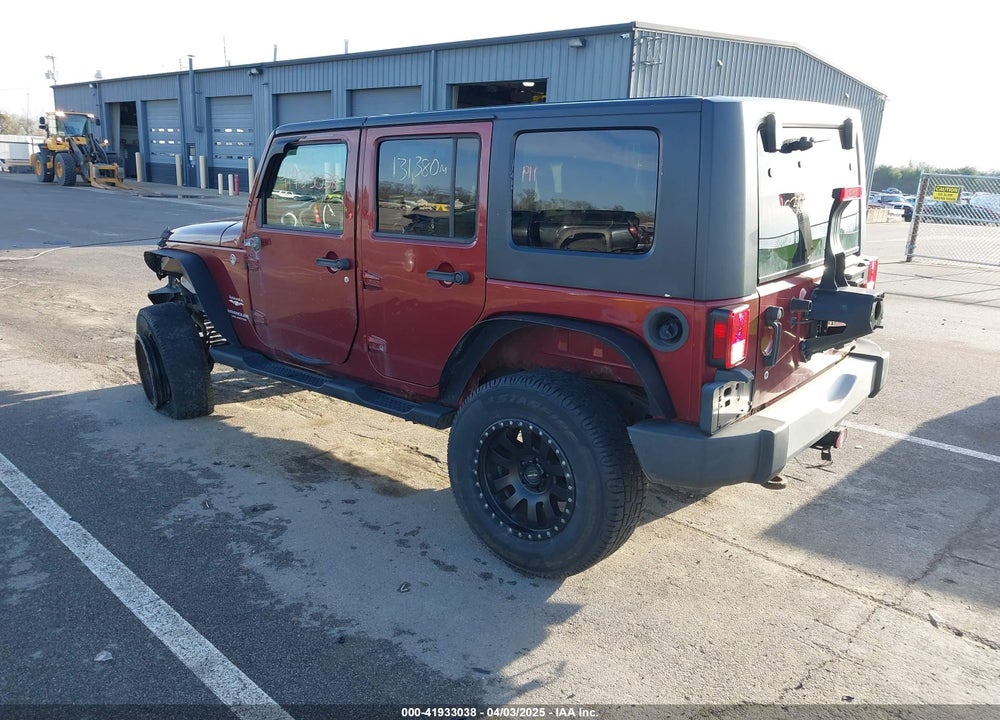 2009 JEEP WRANGLER UNLIMITED SAHARA VIN: 1J4GA591X9L701493