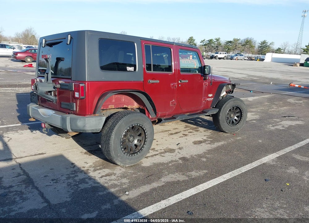 2009 JEEP WRANGLER UNLIMITED SAHARA VIN: 1J4GA591X9L701493