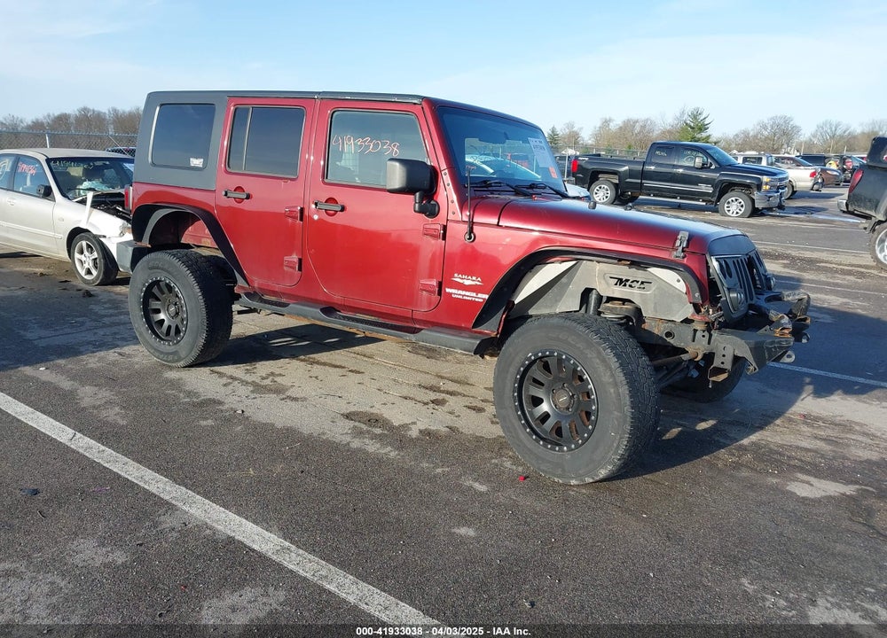 2009 JEEP WRANGLER UNLIMITED SAHARA VIN: 1J4GA591X9L701493
