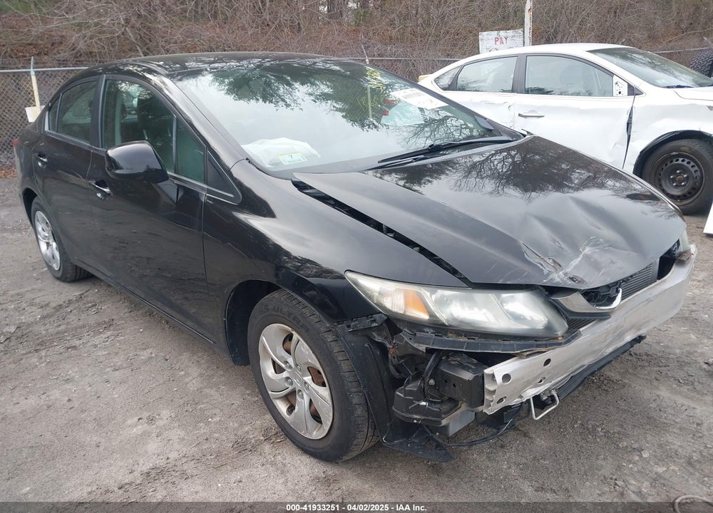 2013 HONDA CIVIC LX VIN: 2HGFB2F52DH597755
