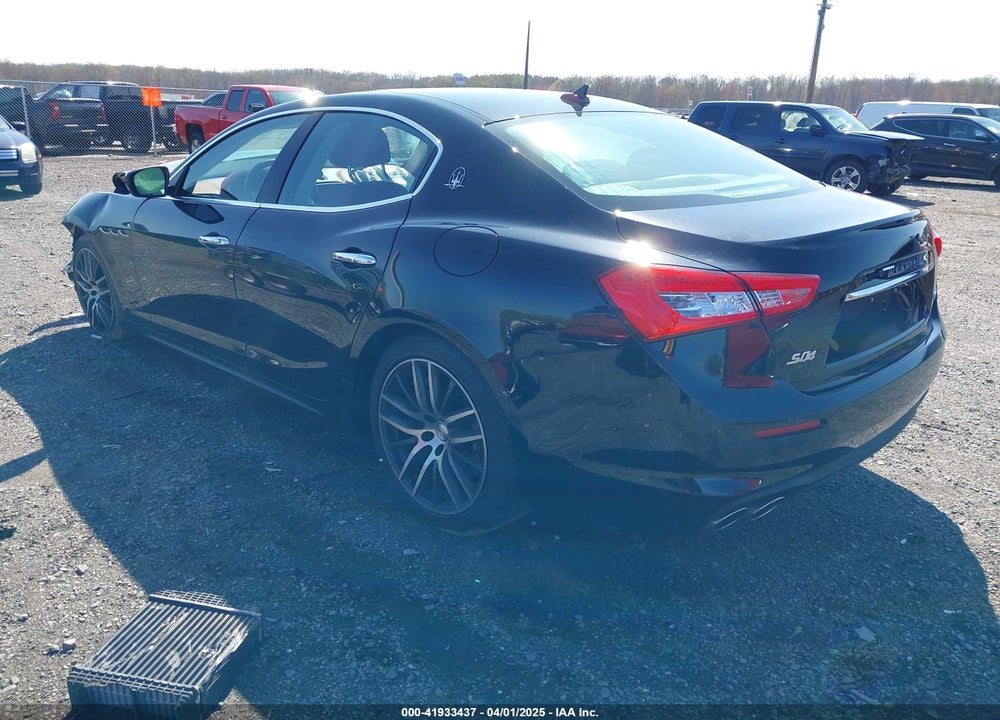 2018 MASERATI GHIBLI S Q4 VIN: ZAM57YTA3J1299947