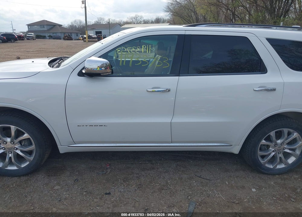 2016 DODGE DURANGO VIN: 1C4RDJEGXGC331569