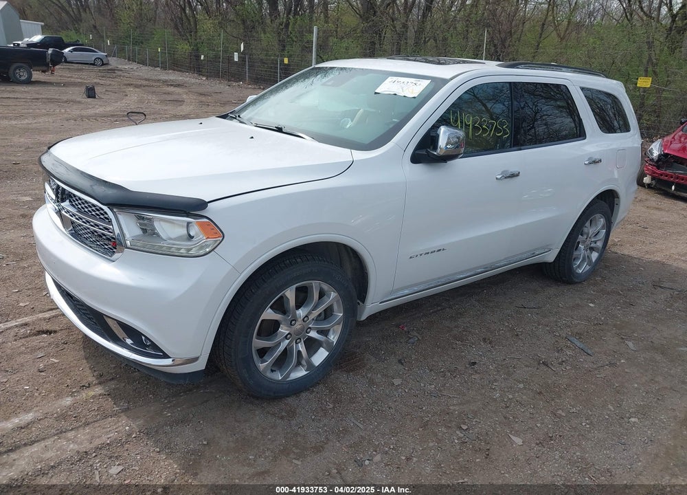 2016 DODGE DURANGO VIN: 1C4RDJEGXGC331569