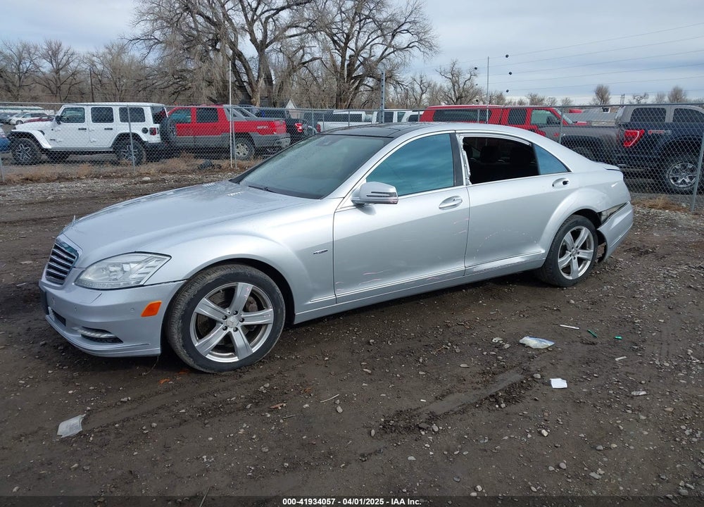 2012 MERCEDES-BENZ S CLASS VIN: WDDNG9EB1CA427160