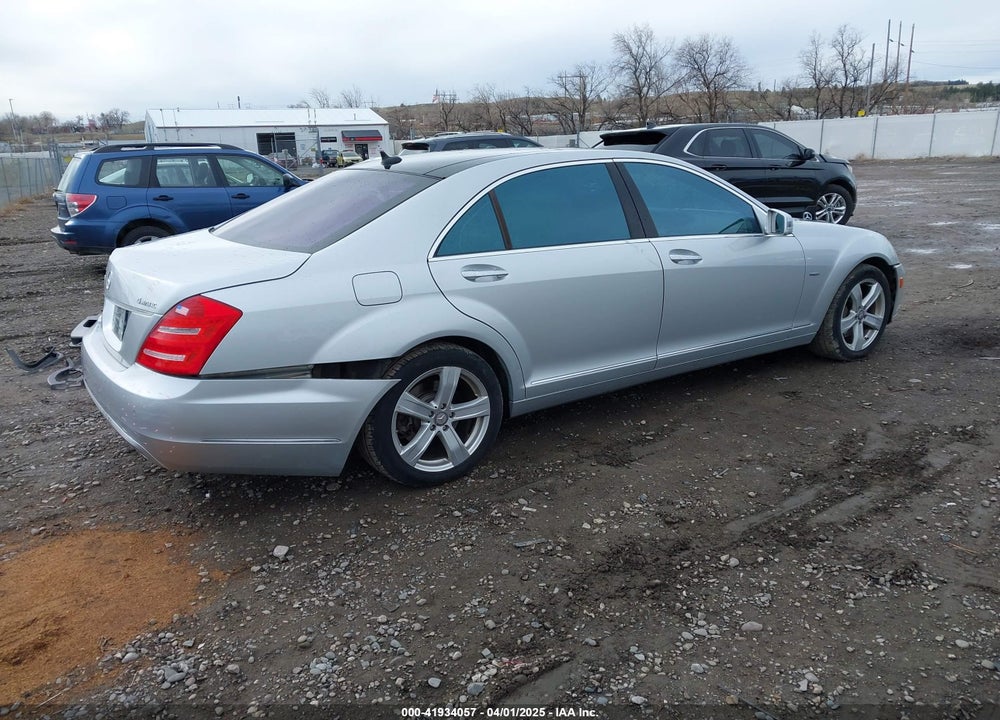 2012 MERCEDES-BENZ S CLASS VIN: WDDNG9EB1CA427160