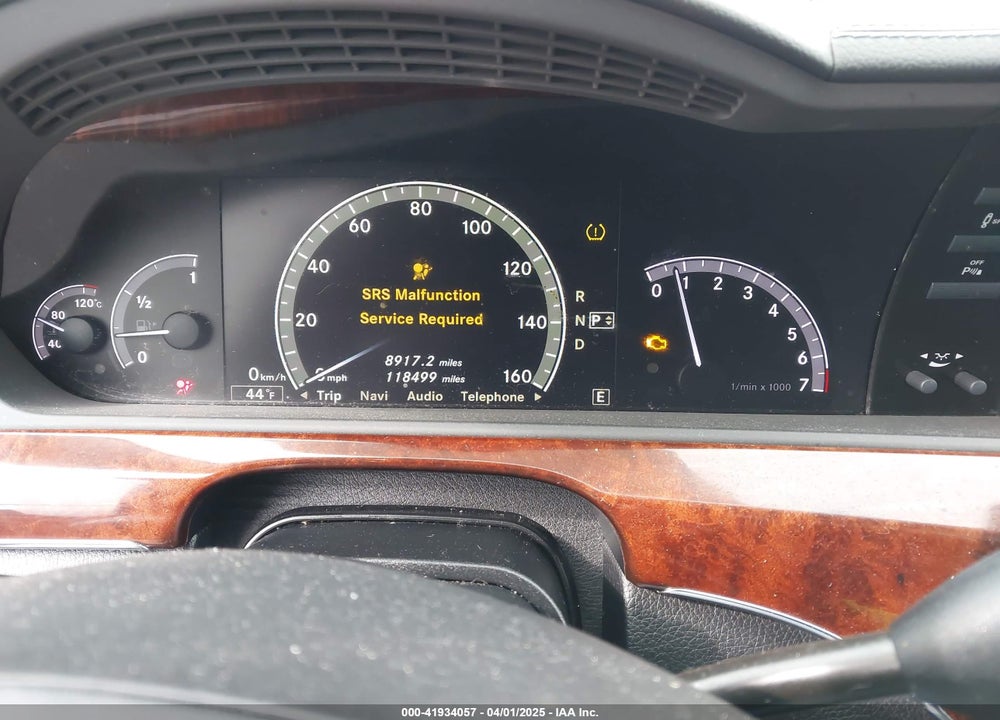 2012 MERCEDES-BENZ S CLASS VIN: WDDNG9EB1CA427160