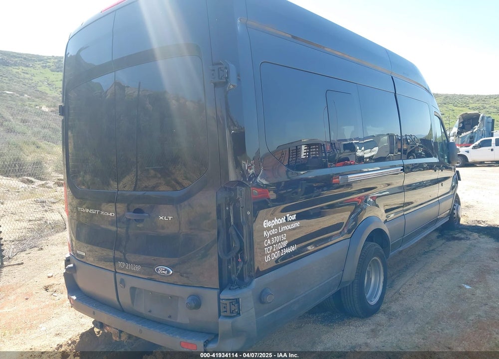 2015 FORD TRANSIT-350 XLT VIN: 1FBVU4XG8FKA42390