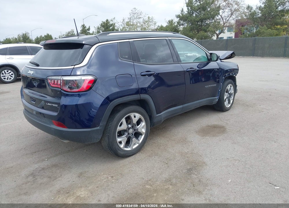 2021 JEEP COMPASS VIN: 3C4NJCCB1MT581406