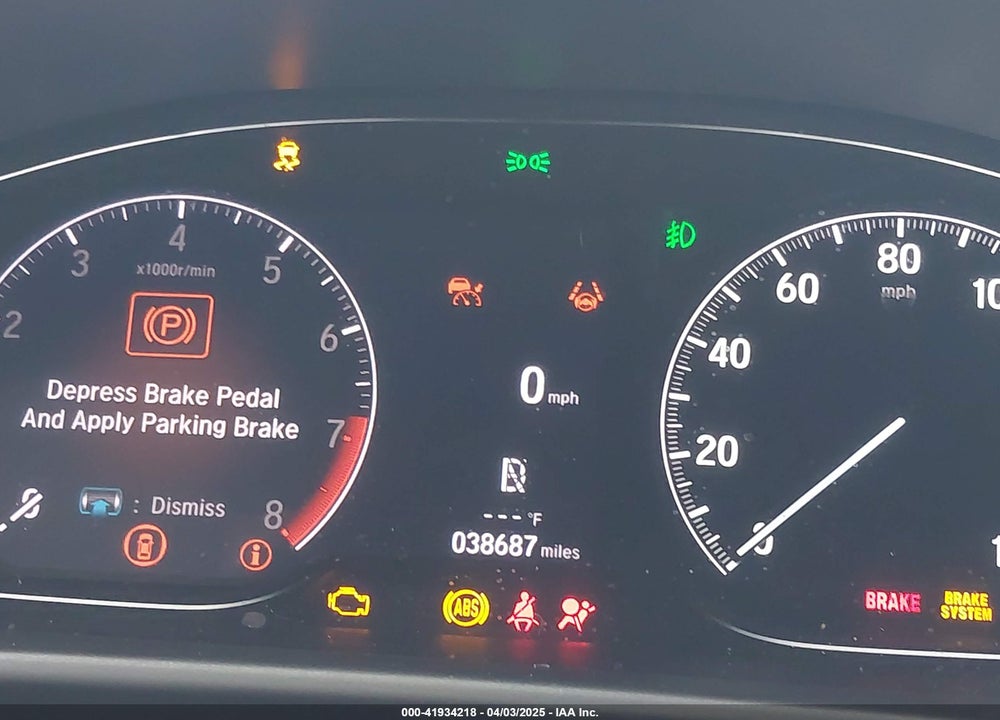 2021 HONDA ACCORD VIN: 1HGCV2F33MA002015