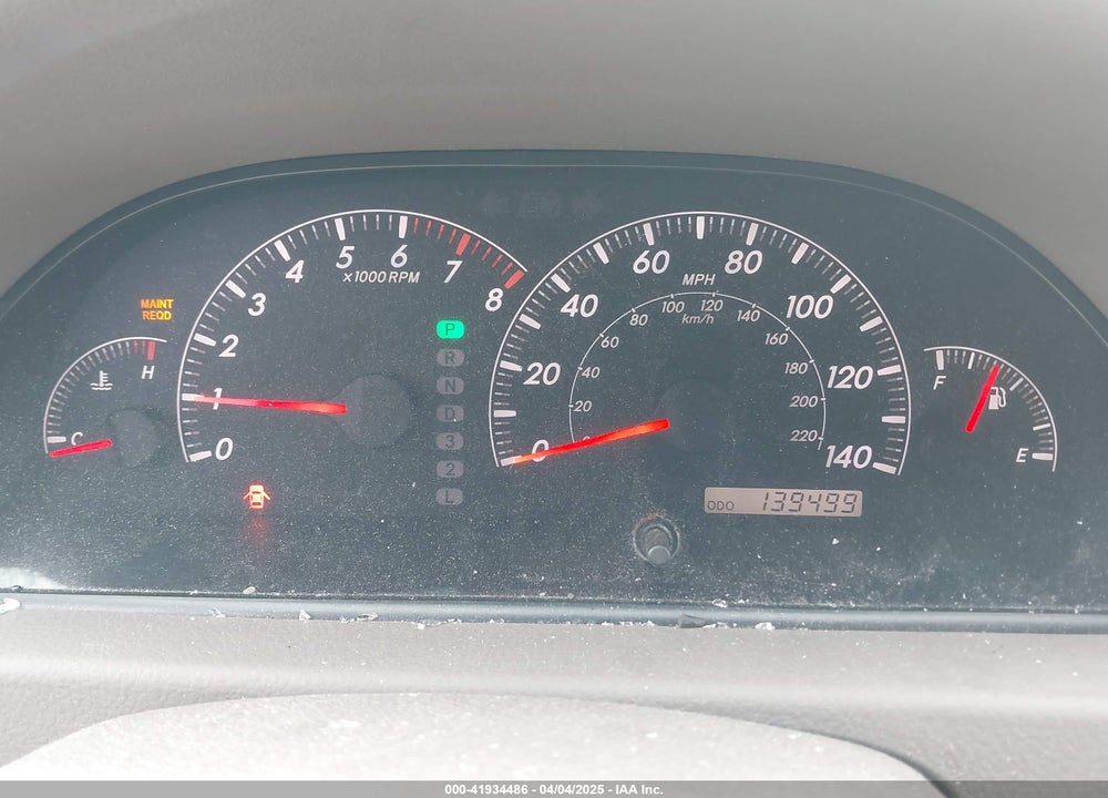 2005 TOYOTA CAMRY LE V6/XLE V6 VIN: 4T1BF30K95U085376