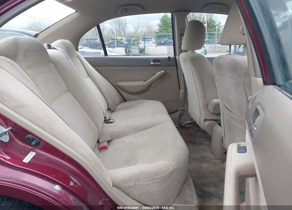 2002 HONDA CIVIC LX VIN: 1HGES16602L026392
