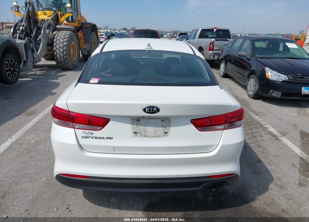 2016 KIA OPTIMA LX VIN: KNAGT4L34G5102639
