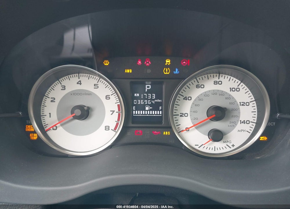 2014 SUBARU IMPREZA VIN: JF1GPAG60E8230856