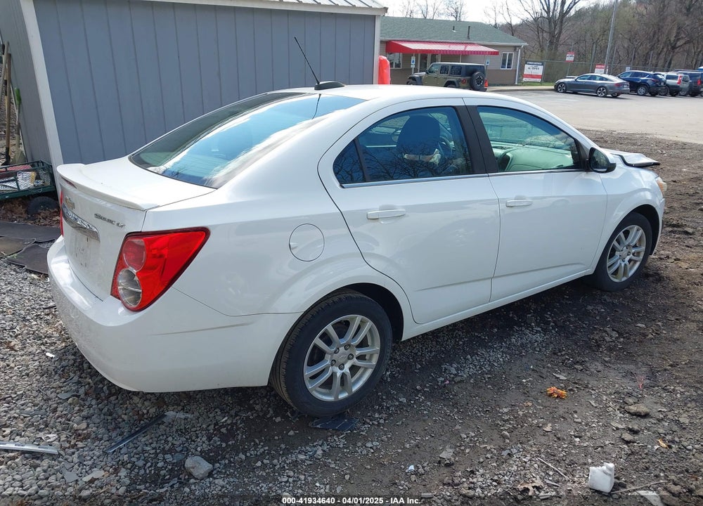 2015 CHEVROLET SONIC LT AUTO VIN: 1G1JC5SG5F4147301