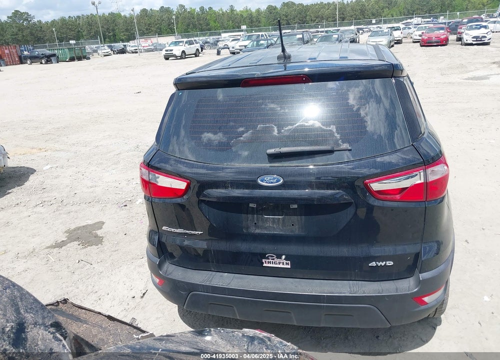 2020 FORD ECOSPORT VIN: MAJ6S3FL6LC324442
