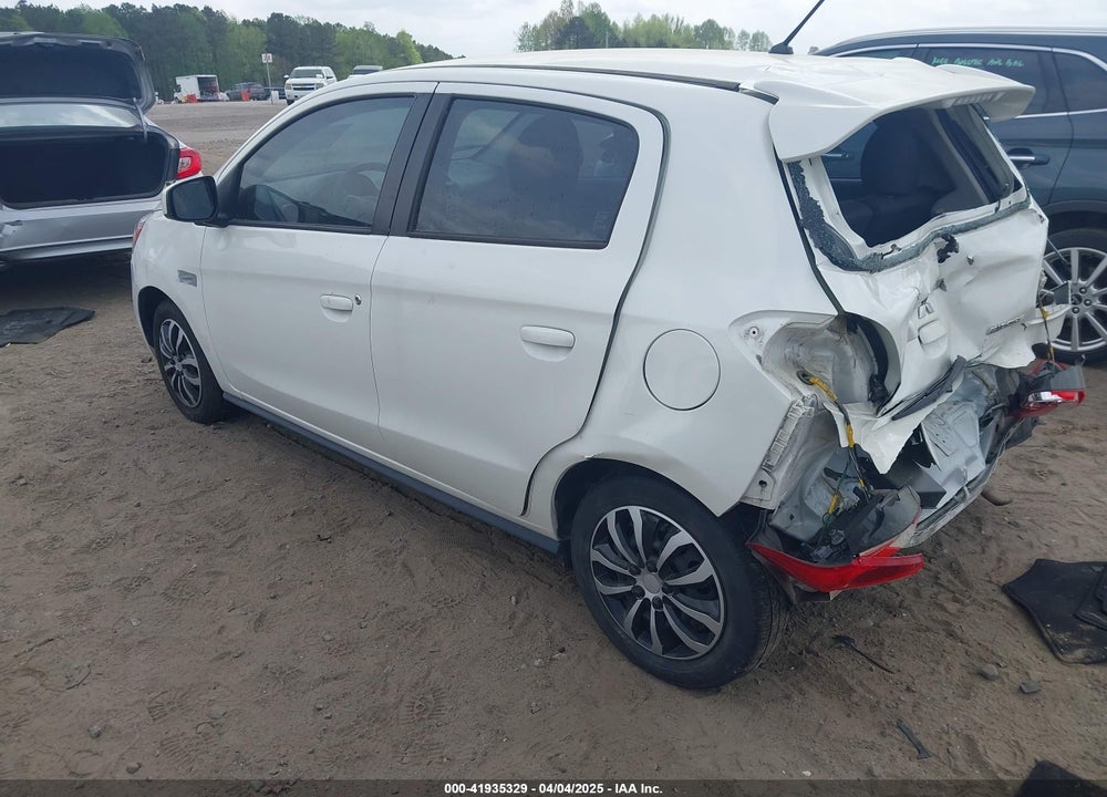 2019 MITSUBISHI MIRAGE ES VIN: ML32A3HJ6KH005330