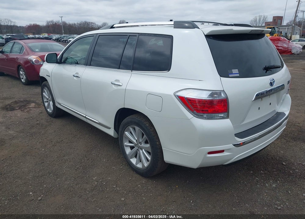 2012 TOYOTA HIGHLANDER HYBRID VIN: JTEDC3EH2C2007996