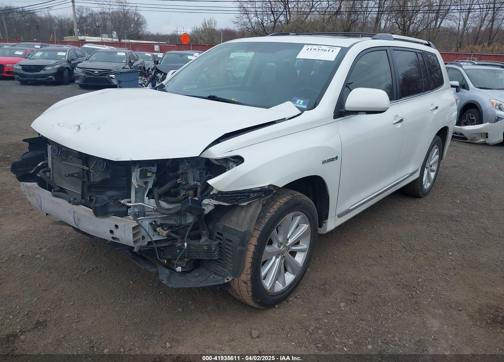 2012 TOYOTA HIGHLANDER HYBRID VIN: JTEDC3EH2C2007996