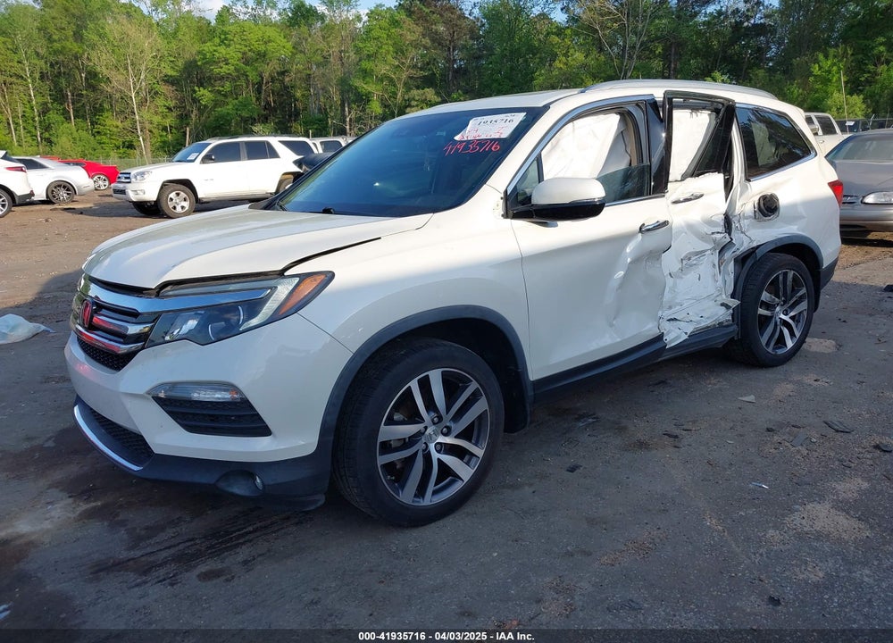 2017 HONDA PILOT ELITE VIN: 5FNYF6H04HB087830