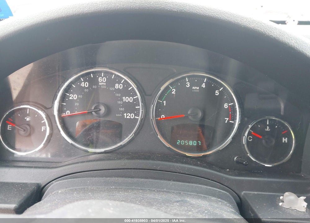 2012 JEEP LIBERTY SPORT VIN: 1C4PJLAK1CW166851