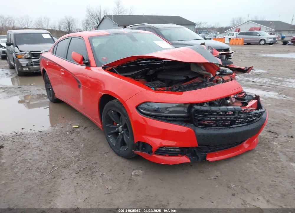2016 DODGE CHARGER SXT VIN: 2C3CDXHGXGH302580