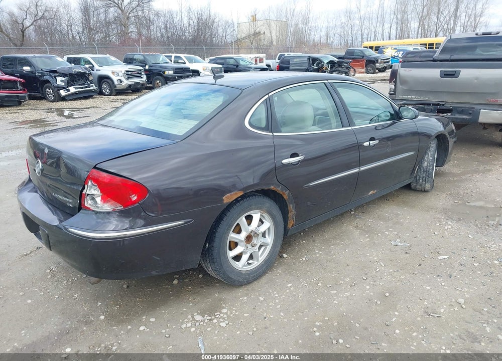 2008 BUICK LACROSSE VIN: 2G4WC582181154443