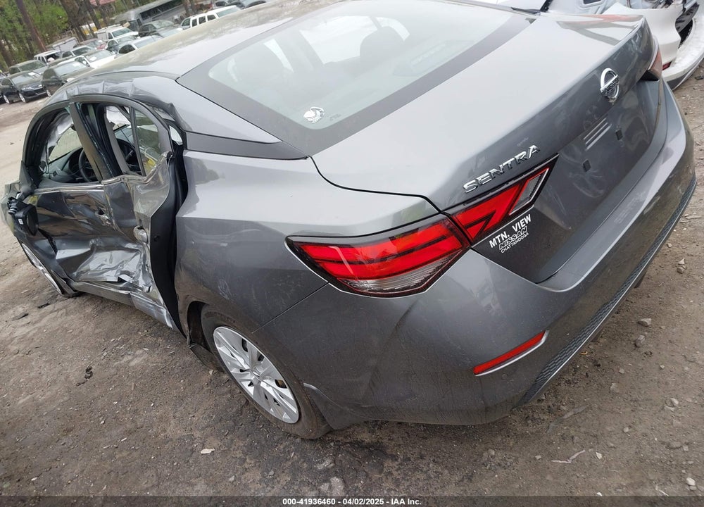 2022 NISSAN SENTRA VIN: 3N1AB8BV5NY210390