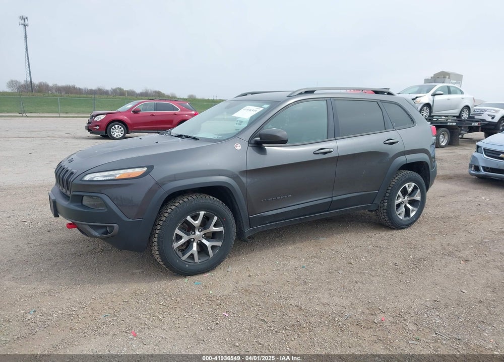2016 JEEP CHEROKEE TRAILHAWK VIN: 1C4PJMBS4GW167650