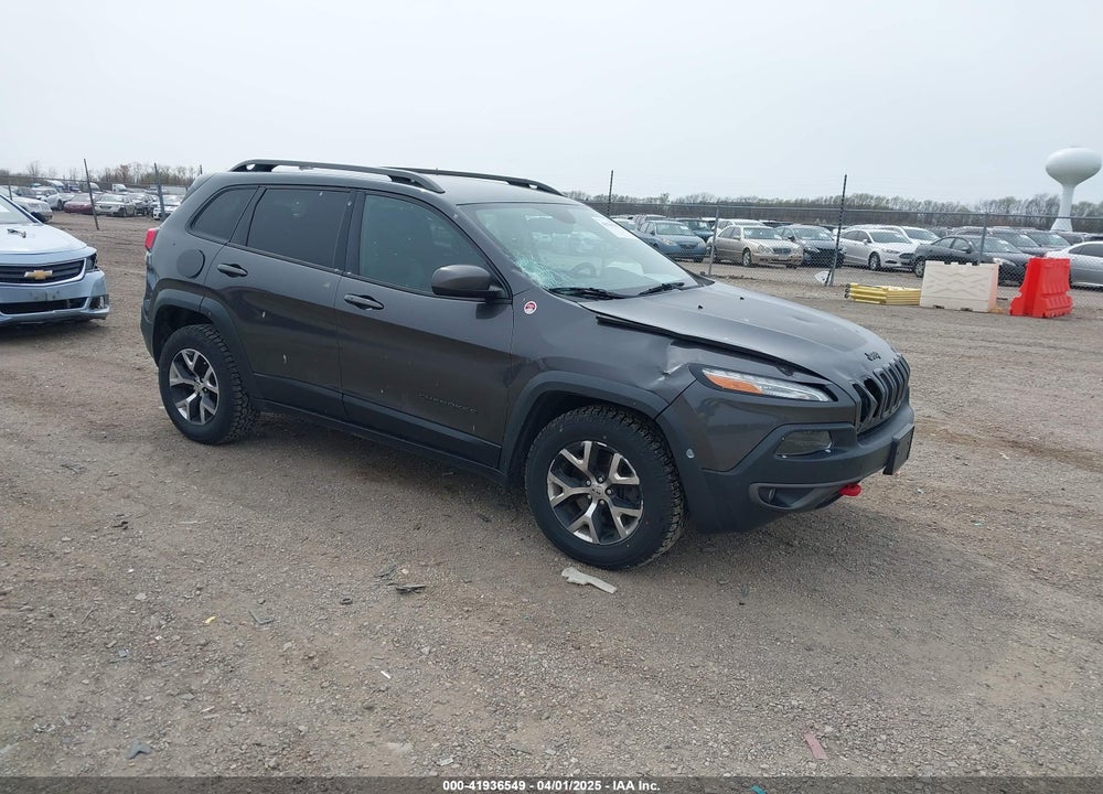 2016 JEEP CHEROKEE TRAILHAWK VIN: 1C4PJMBS4GW167650