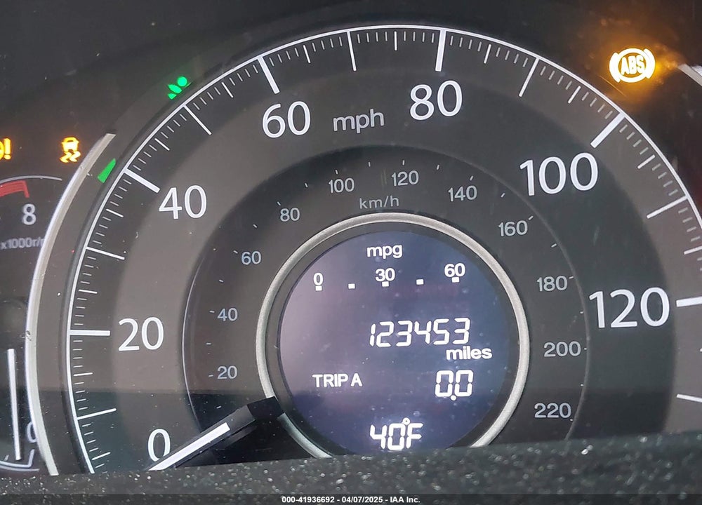 2012 HONDA CR-V EX-L VIN: 2HKRM4H79CH602794