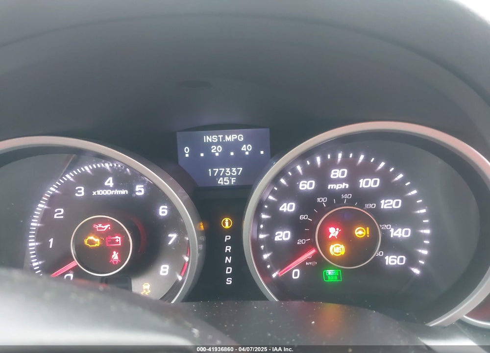 2010 ACURA TL VIN: 19UUA8F57AA017441