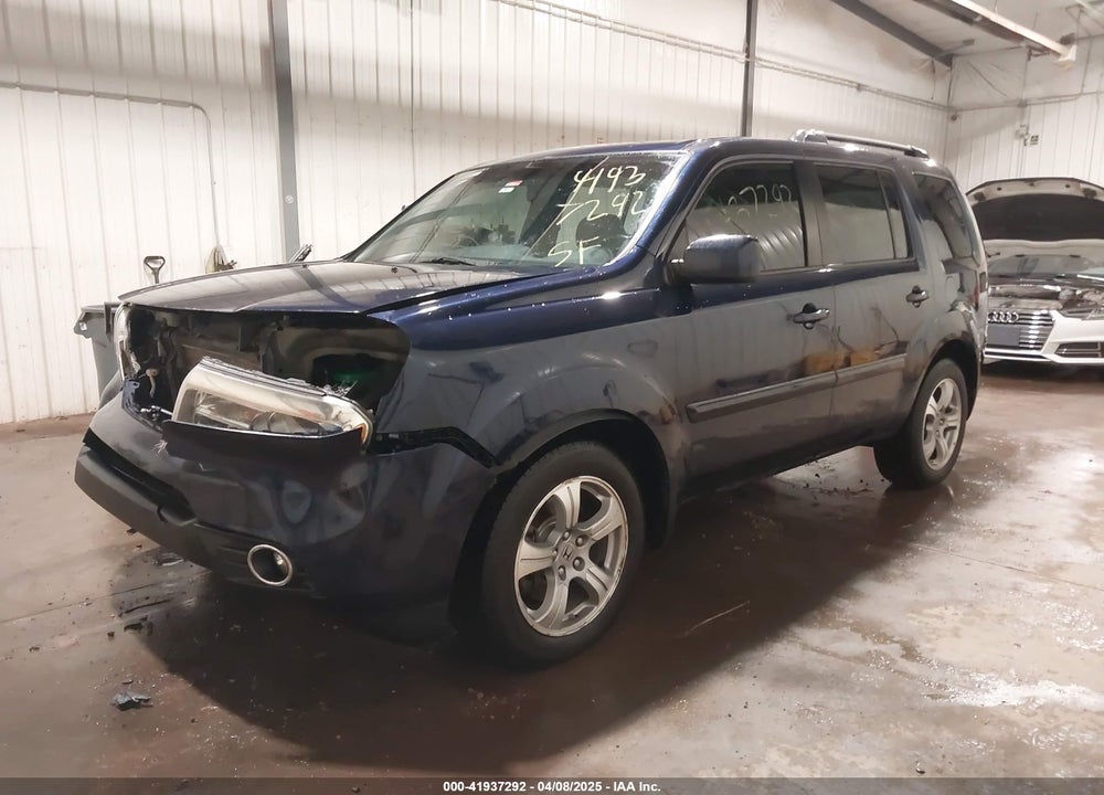 2013 HONDA PILOT EX-L VIN: 5FNYF4H62DB070379