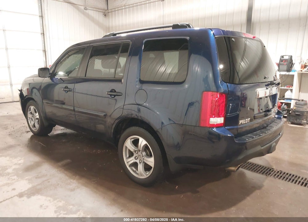 2013 HONDA PILOT EX-L VIN: 5FNYF4H62DB070379