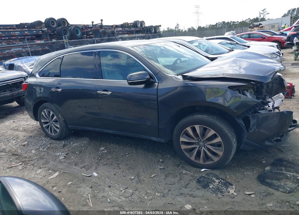 2015 ACURA MDX TECHNOLOGY PACKAGE VIN: 5FRYD3H43FB012359
