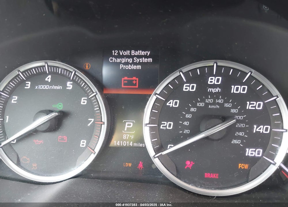 2015 ACURA MDX TECHNOLOGY PACKAGE VIN: 5FRYD3H43FB012359