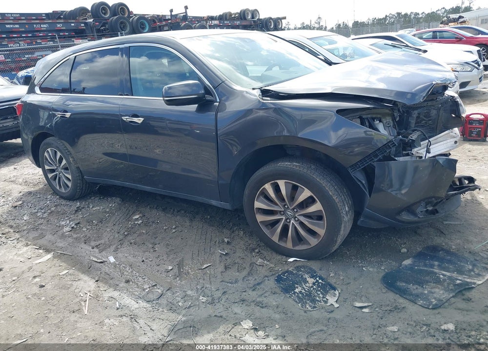 2015 ACURA MDX TECHNOLOGY PACKAGE VIN: 5FRYD3H43FB012359